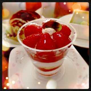 strawberry parfait